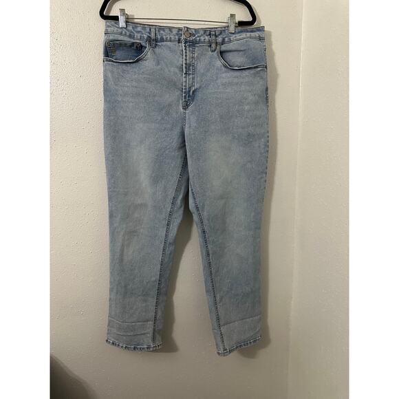 Frye Denim - FRYE DENIM straight leg high rise size 14